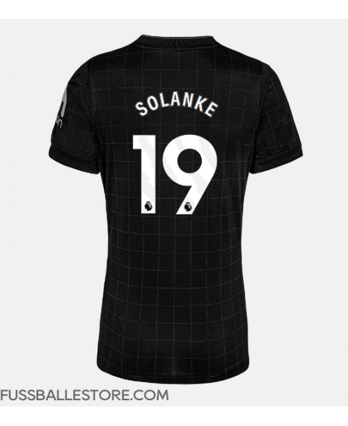 Günstige Tottenham Hotspur Dominic Solanke #19 Auswärtstrikot Damen 2025-26 Kurzarm Günstige Tottenham Hotspur Dominic Solanke #19 Auswärtstrikot Damen 2025-26 Kurzarm